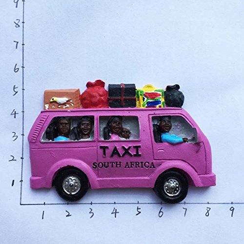 Taxi Of Kenya Africa - Imán De Nevera 3D, Decoración Del Hogar Y La Cocina, Calcomanía Magnética Para Refrigerador De Kenia, Colección De Calcomanías Magnéticas Color Verde