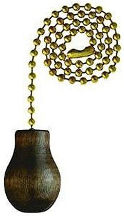 Westinghouse Lighting Corp 77013 Wal Knob Pull Chain, 0.8" x 3.5" x 3.5"