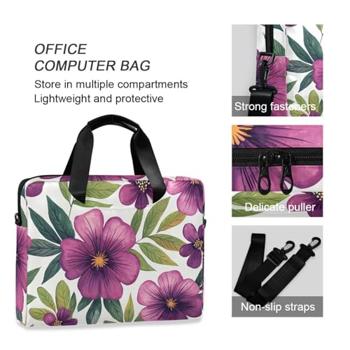 Funda para portátil ALAZA de 13 a 15.6 pulgadas con diseño floral miniatura 6