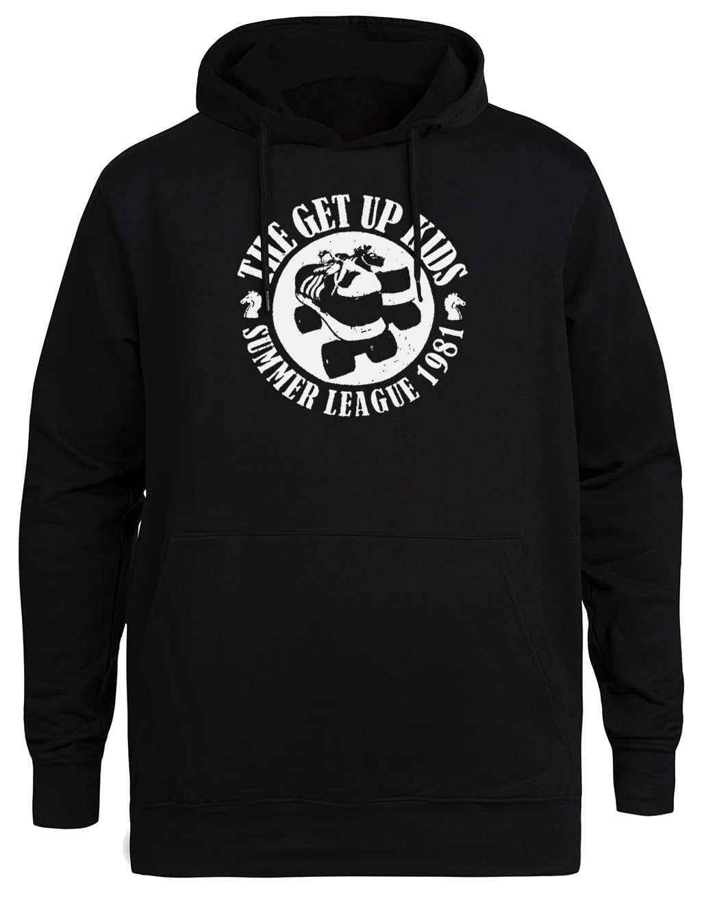 Summer League 1981 Felpa con Cappuccio Nera Unisex Giacca con Cappuccio Ecologica
