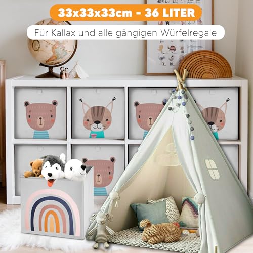 Boîtes de rangement pour enfants 33x33x33 cm fenchi's AUSTRIA