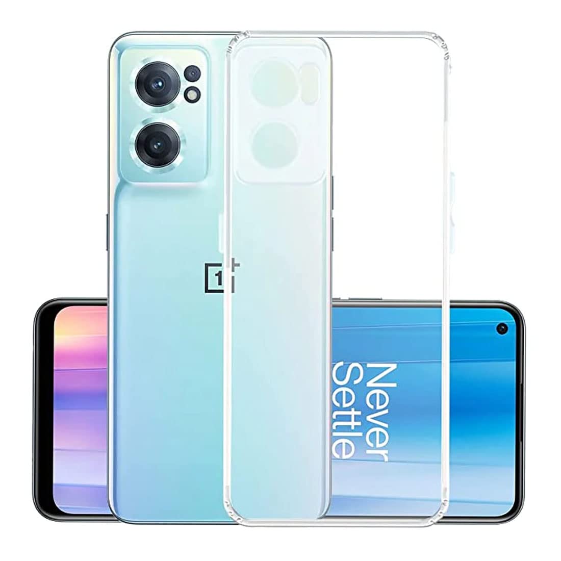 Casotec Slim Soft Silicon *Anti Dust Plug* Shockproof Transparent TPU Back Case Cover for OnePlus Nord CE 2 5G - Clear (B0BFHPF1VJ) Amazon Price History, Amazon Price Tracker