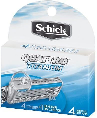 SchickQuattro Titanium Refills - 24 Cartridges