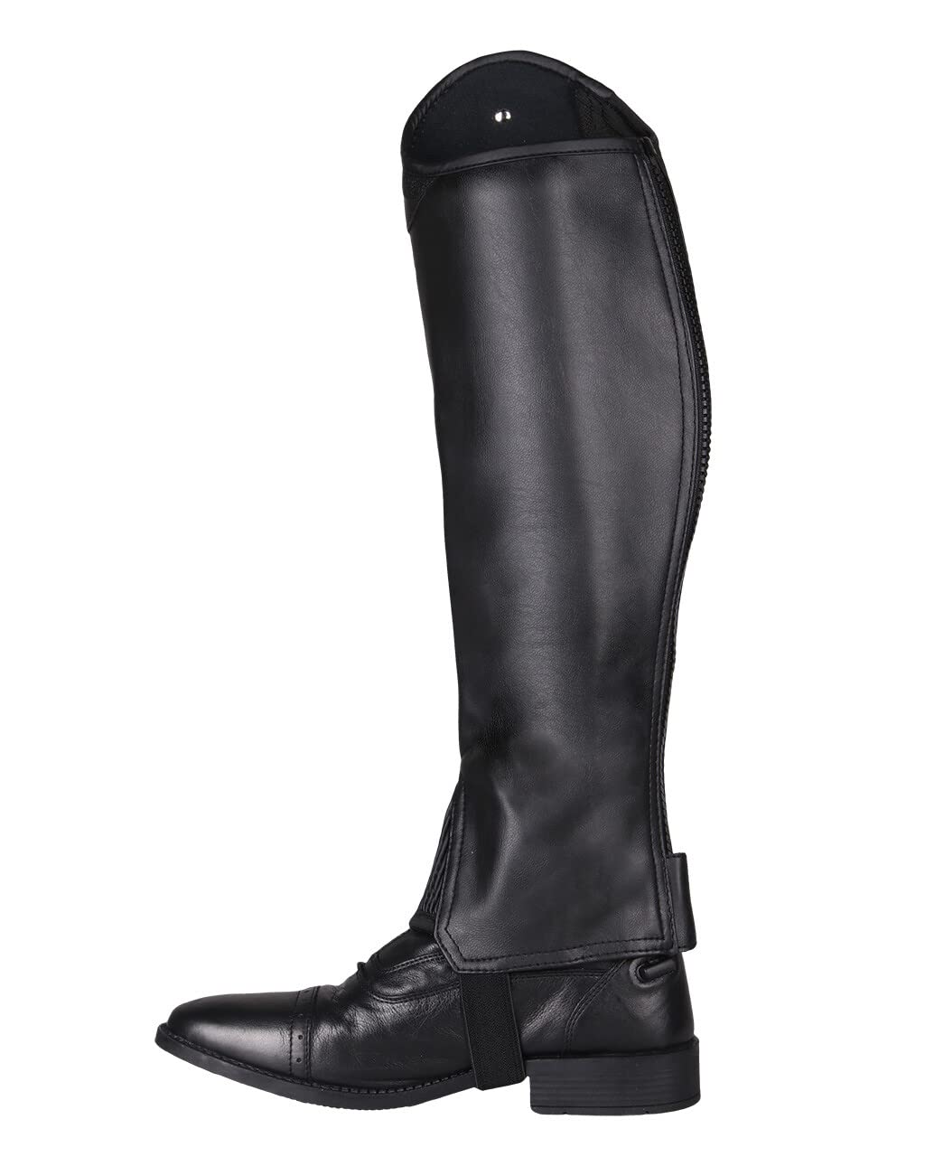 QHP Chaps Shimmer Junior Negro Brillo
