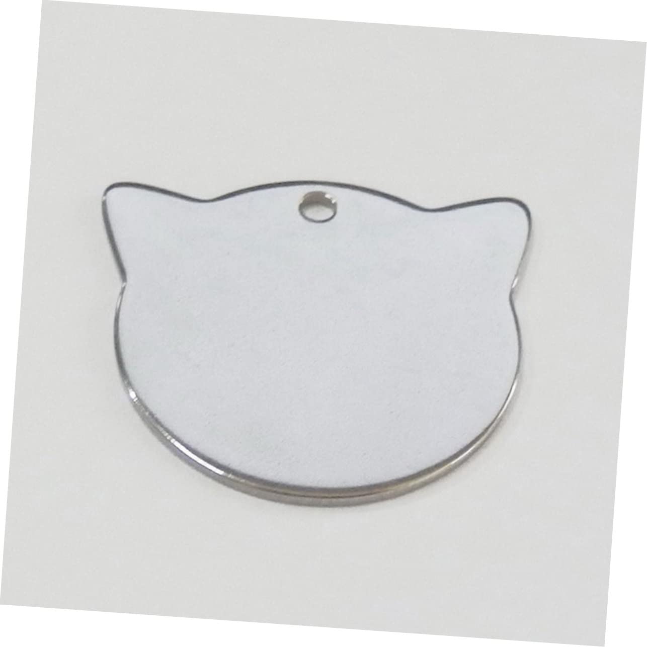 Happyyami Colgantes Para Mascotas 50 Etiquetas De Identificación Acero Inoxidable Resistentes a Rayones Diseño Mixto