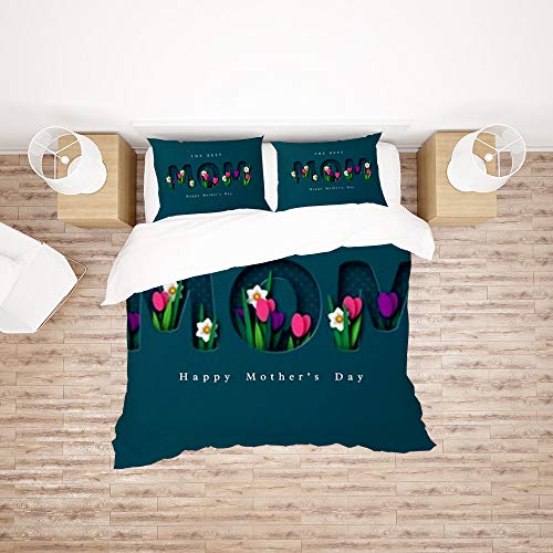 Housse de couette légère et taies d'oreiller microfibre pour parure de lit hôtel - 3