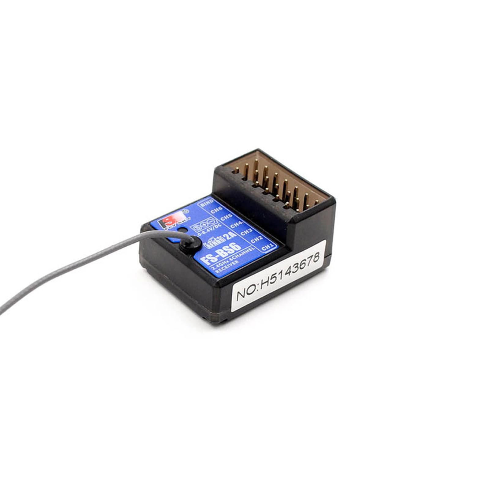 FS-GT5 2.4G 6-kanałowy Nadajnik RC z Odbiornikiem FS-BS6 do łodzi Samochodowej RC - System AFHDS 2A, Konfigurowalne Ustawienia, Zabezpieczenie Przed awarią