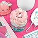 Original Squishmallows Archie The Axolotl Premium Cloud Slime, Cotton Candy-Scented, 8 oz., Storage Container with Figurine Topper, Rubber Charm, Goodie Bags Stuffers, Kids Party Favors, Sensory Toys