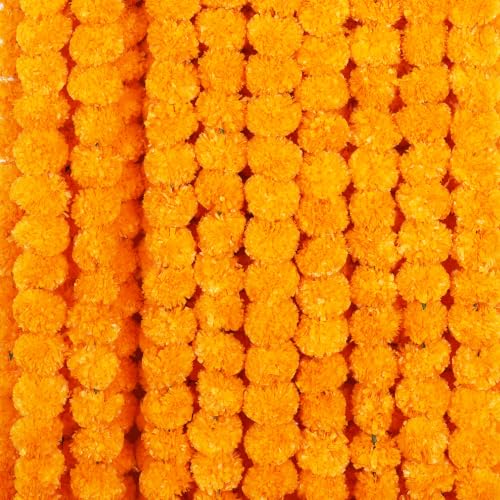 5-PC Artificial Marigold Garland