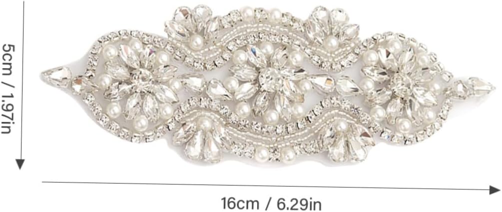 Pearl Bridal Rhinestone Wedding Belt Pearl Bride Wedding Hair Pins Bridal