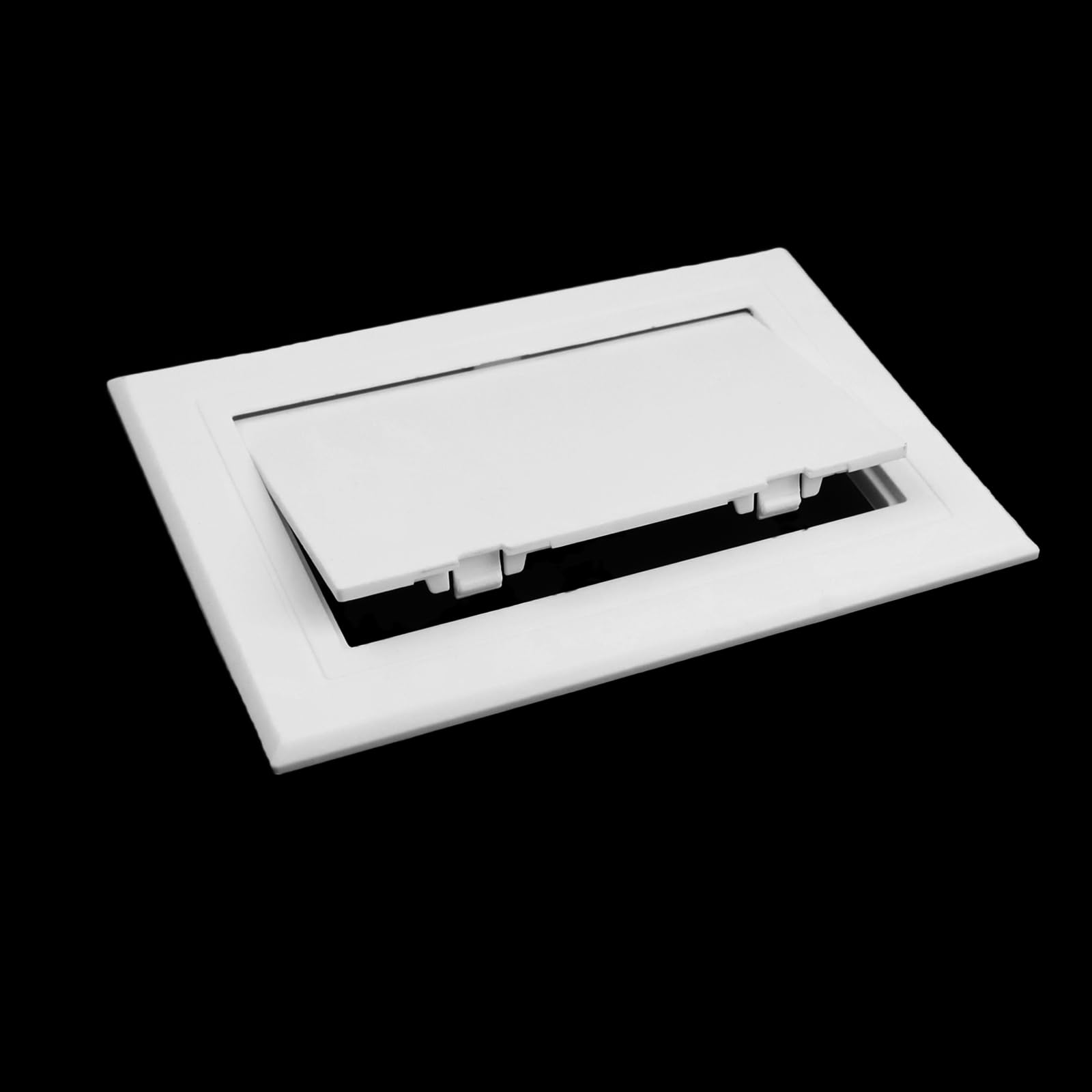 Zugangsplatte Für Trockenbau 40,6 X 40,6 Cm – Weiße Kunststoff-Abdeckung Für Wände & Decken, Einfach Zu Montieren