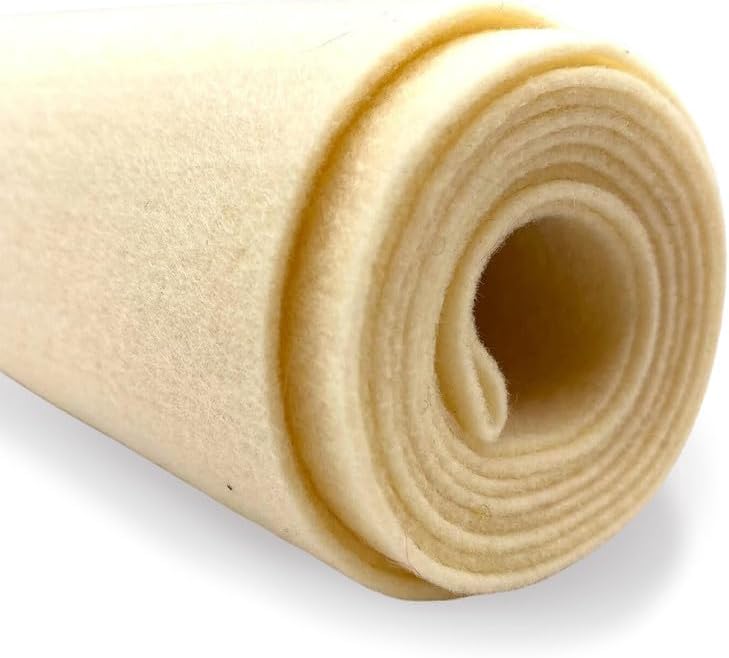 Ice Fabrics Craft Felt Fabric by The Yard - 72" Wide & 1.6mm Thick Acrylic Felt - Soft and Durable Sand Fabric for DIY Arts & Crafts, Decorations and More - 3 Yards Sand