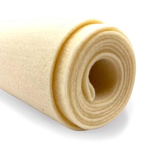 Ice Fabrics Craft Felt Fabric by The Yard - 72" Wide & 1.6mm Thick Acrylic Felt - Soft and Durable Sand Fabric for DIY Arts & Crafts, Decorations and More - 5 Yards Sand