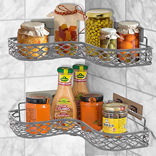 CHRERNA Mensola per doccia, senza foratura, in