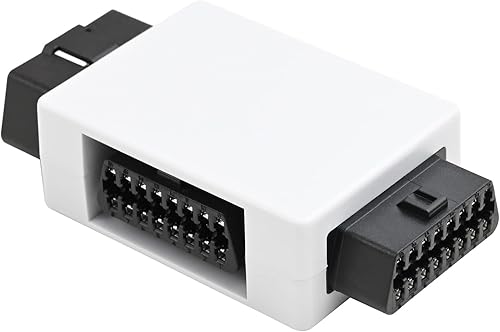 Vista 2 de iKKEGOL Pocket OBD2 Splitter Adapter Full 16 Pin 1 macho a 3 hembra OBD Cable Convertidor Conector (blanco)
