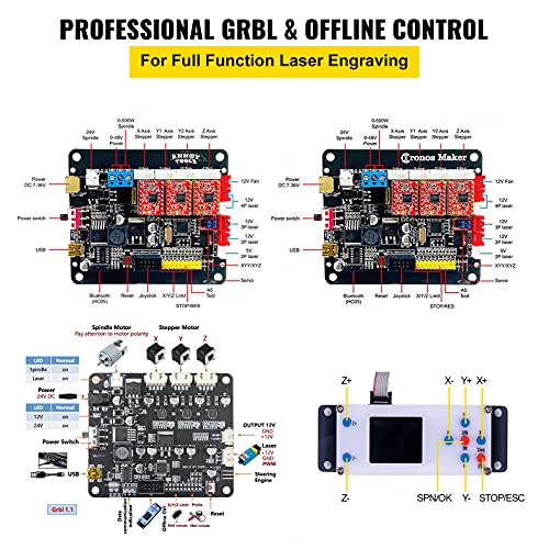image for VEVOR CNC 3018 PRO Router Machine, GRBL Control 3-Axis Milling Engrave