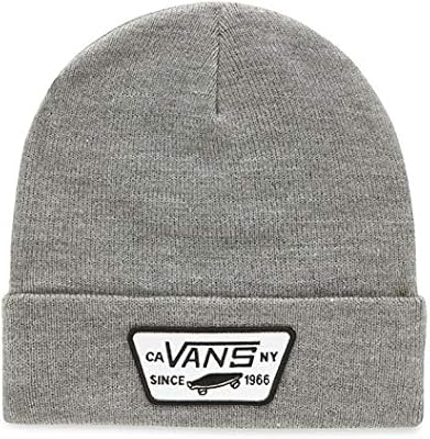 Vans Milford Beanie Gorro de punto, Heather Grey, única para Hombre