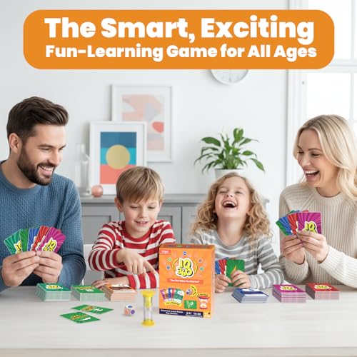 Image of Exhale Creative Activity Kits for Kids - Art & Craft, Jungle Explorer Game, Skills Play Busy Cube & Around The World Learning Game | Fun Educational Toys & Birthday Gifts for Kids (IQ 360 Trivia)