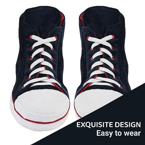 Women Warm Indoor Slipper Boots Women's Winter Anti-Slip Ankle Booties Slip On Fur Lined House Shoe4