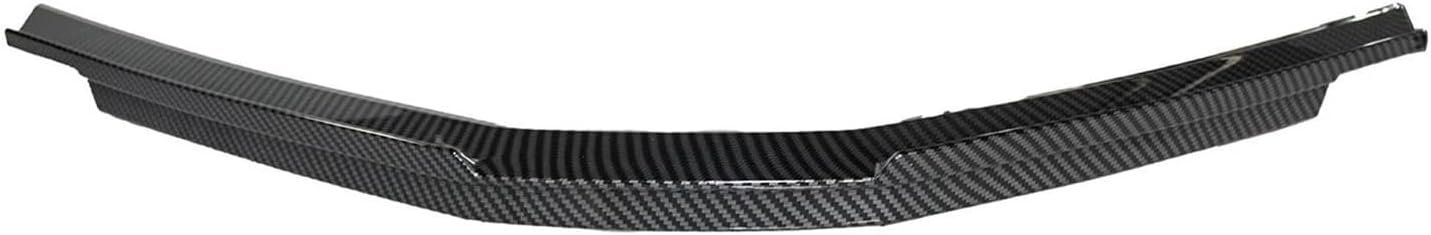 Car Rear Bumper Diffuser Lip For Corvette C8 Stingray Z06 2020-2025 Rear Window Spoiler Tail Wing Dry Bay Block Trim Carbon Look Glossy Black CLCPTPOGMA