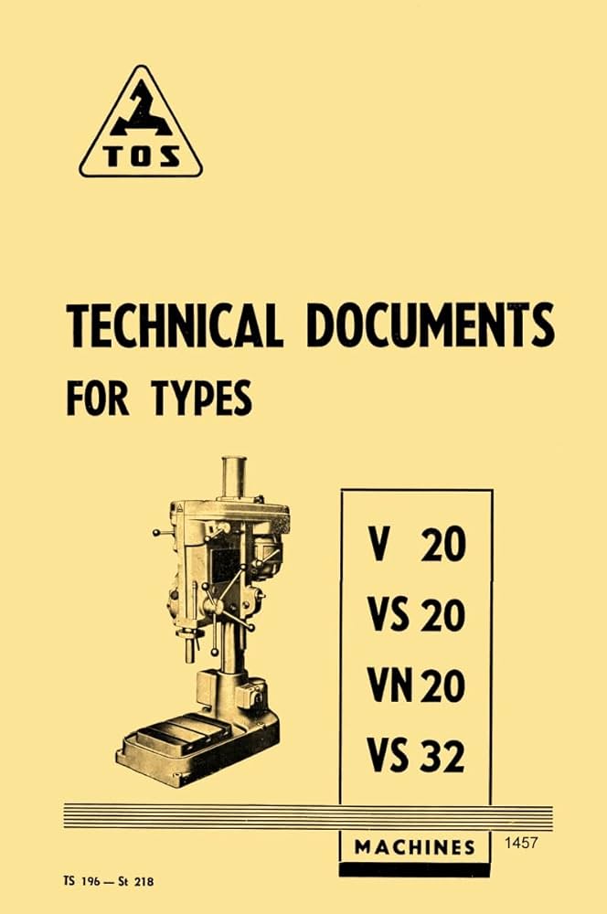 Amazon.com: TOS V20 VS20 VN20 VS32 Drilling Machines Owner