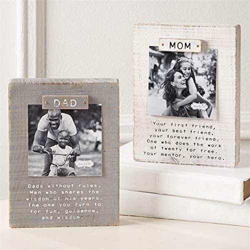 Cadre aimanté pour papa Mud Pie cadeau d'amour