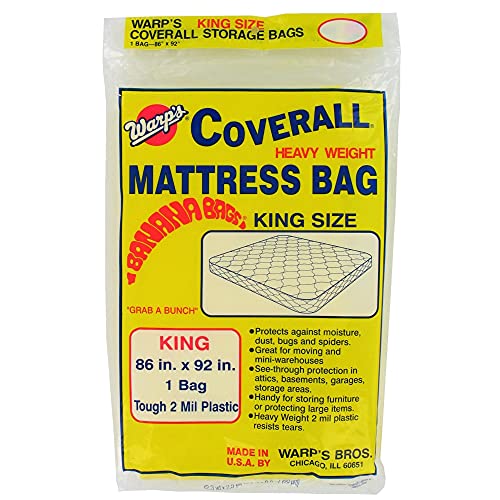Warp's® Cb-86 Heavyweight King Size Mattress Storage Bag, 86
