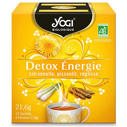  Yogi Biologique Détox Énergie, Infusion 100% B...