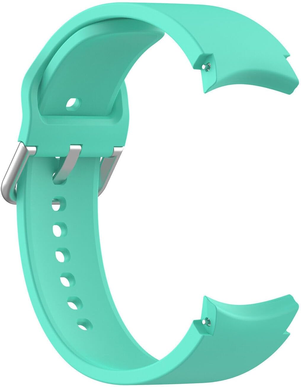 No Gap Band Compatible with Samsung Galaxy Watch 7/6/5/4 bands 40mm 44mm/Watch 6 Classic Bands 43mm 47mm, 20mm Soft Silicone Sport Replacement Band Compatible with Samsung Watch Bands image 4