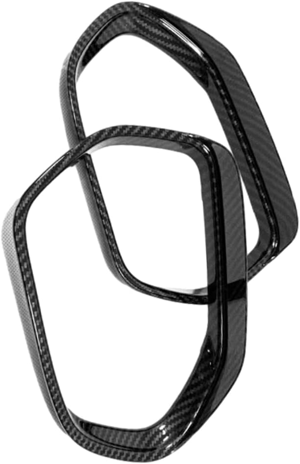 Car Side Door Rearview Mirror Cover Trim Rain Eyebrows Frame Shield Carbon Fiber, Compatible with Toyota Camry 2018-2023, Side Mirror Rain Eyebrow Guard