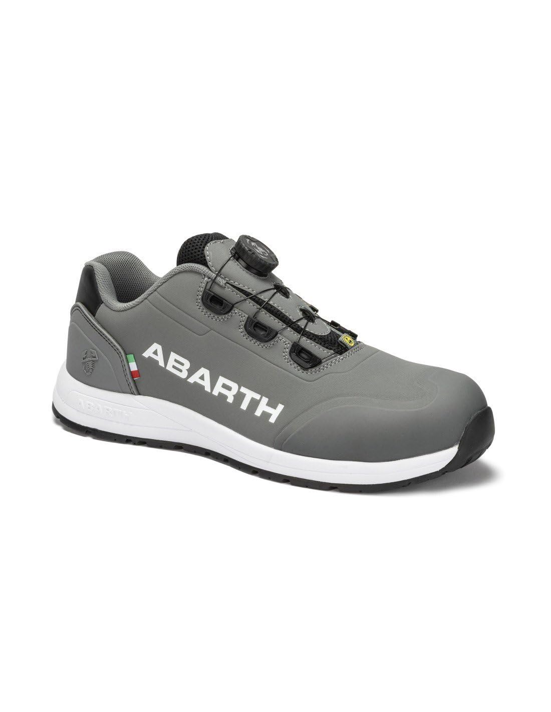 Abarth Scorpion Zapato de Seguridad S3 Gris Unisex Cierre Rotativo