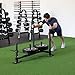Titan Fitness High-Low Push Pull Drag Sled for Speed Training and Agility, 600 LB Capacity, Use on Grass, Turf, Concrete or Asphalt, Fits Olympic Weight Plates
