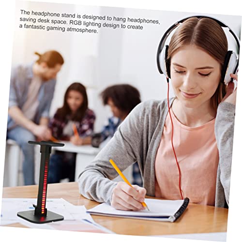 SOLUSTRE Suporte Para Fone De Ouvido Do Computador Suporte Para Fone De Ouvido Acessórios De Brilho