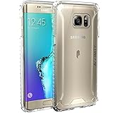 Funda Galaxy S6 Edge Plus - Poetic [Affinity Series]-[Agarre Parachoques TPU] [Protección Esquina] Funda Protectora Hibrida para Samsung Galaxy S6 Edge Plus (2015) Claro (3 años Garantía del Fabricante Poetic)
