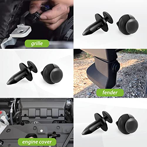 Frokom 100pcs 8mm Bumper Clips