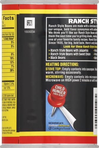 Ranch Style Canned Pinto Beans, Real Western Flavor, 15 oz - Thumbnail 4