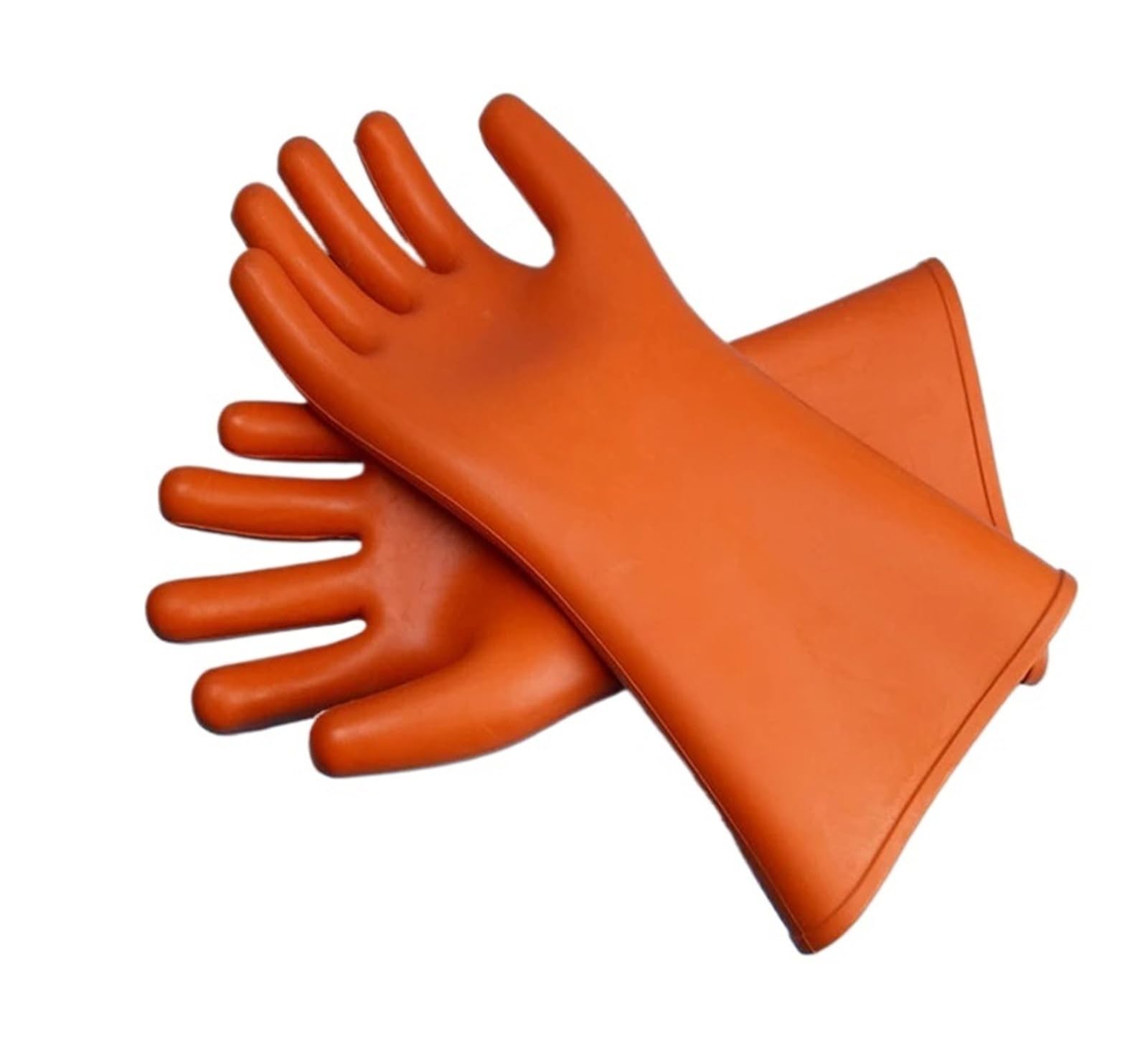 Die 25KV-Isolierhandschuhe aus Naturkautschuk 10000/20000V Elektriker-Isolierhandschuhe Schutzhandschuhe zur Leckageverhinderung