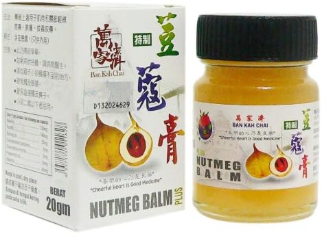 Traditional Nutmeg Balm Plus (Pack of 2 x 20g)