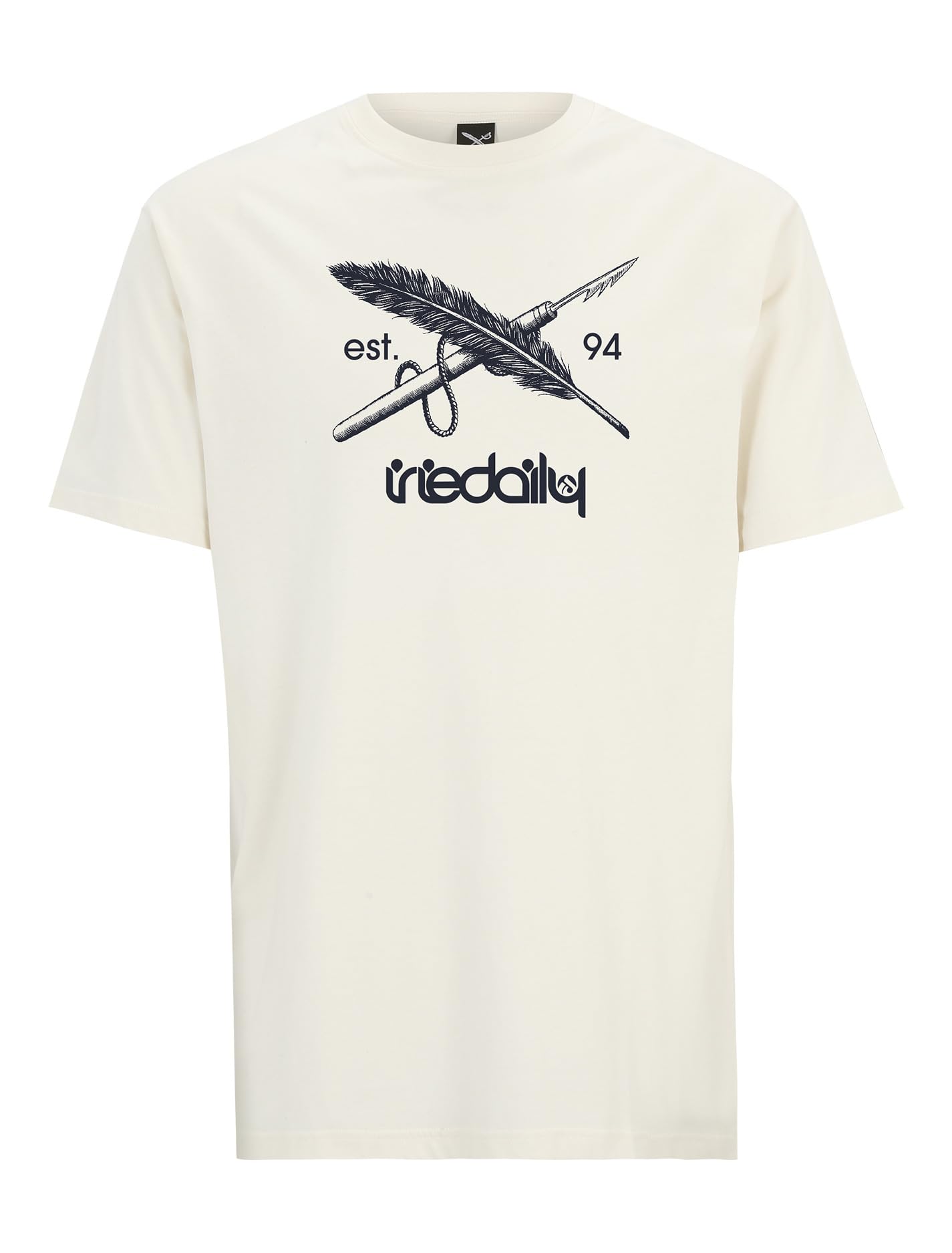 IRIEDAILY Herren Bio-Baumwoll T-Shirt - Harpoon Flag Tee
