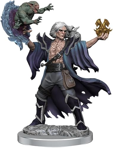 Miniatura 7 de WizKids Marcos de mazmorras y dragones: brujo humano macho WZK 75039
