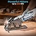 Seesii Mini Circular Saw with Laser Guide,4.8A 4000 RPM Compact Corded Circular Saw with Rip Guide,3 Blades (4-1/2