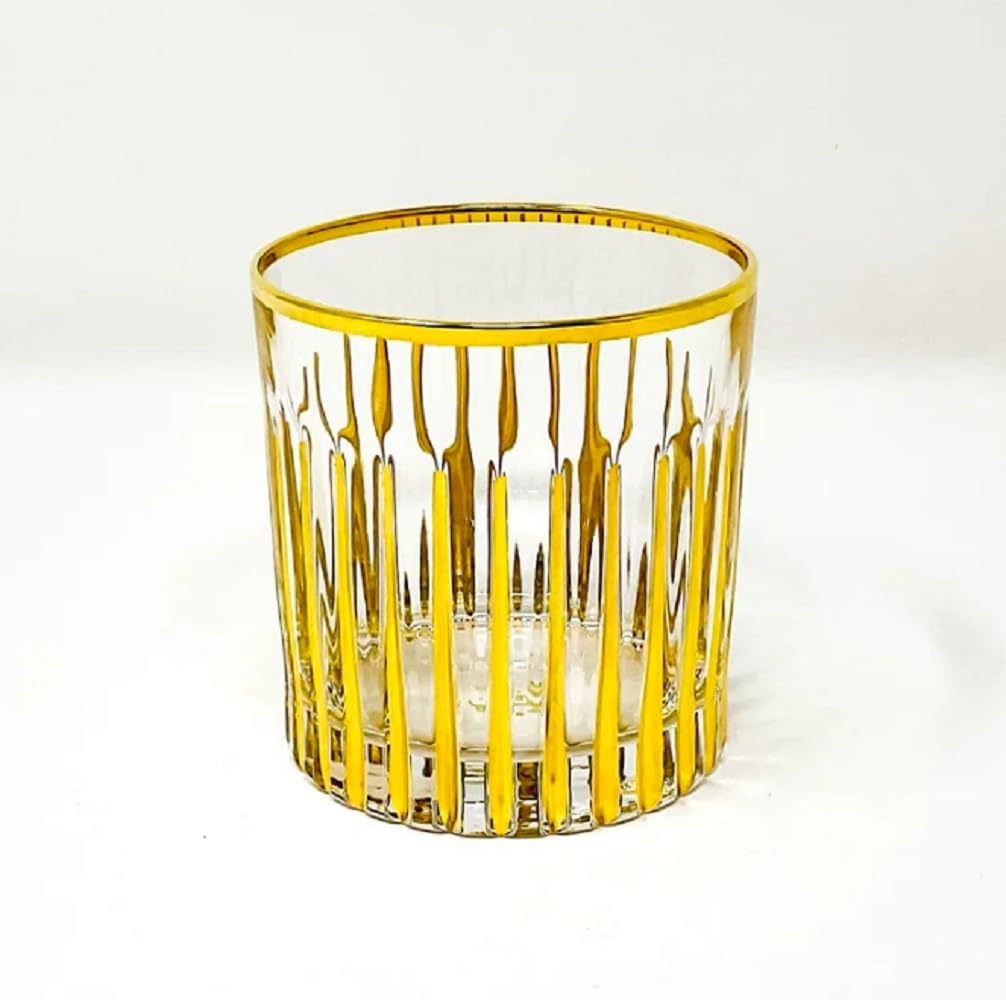 Gage Timeless 24K Gold Venetian Shot/Liquor Glass, 3 oz (PCVA119)