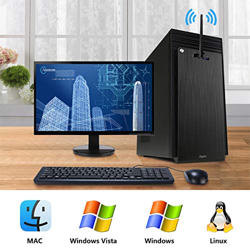 USB WiFi Adapter 1200Mbps USB 3.0 WiFi Dongle 802.11 AC Wireless Network Adapter with Dual Band 2.4GHz/300Mbps 5.8GHz/866Mbps 5dBi High Gain Antenna for Desktop Windows - Thumbnail 7