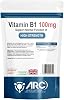 Vitamin B1 Thiamine 100mg 365 Vegetarian Tablets - High Strength B1 Supplement, Supports Energy Production, Made in the UK