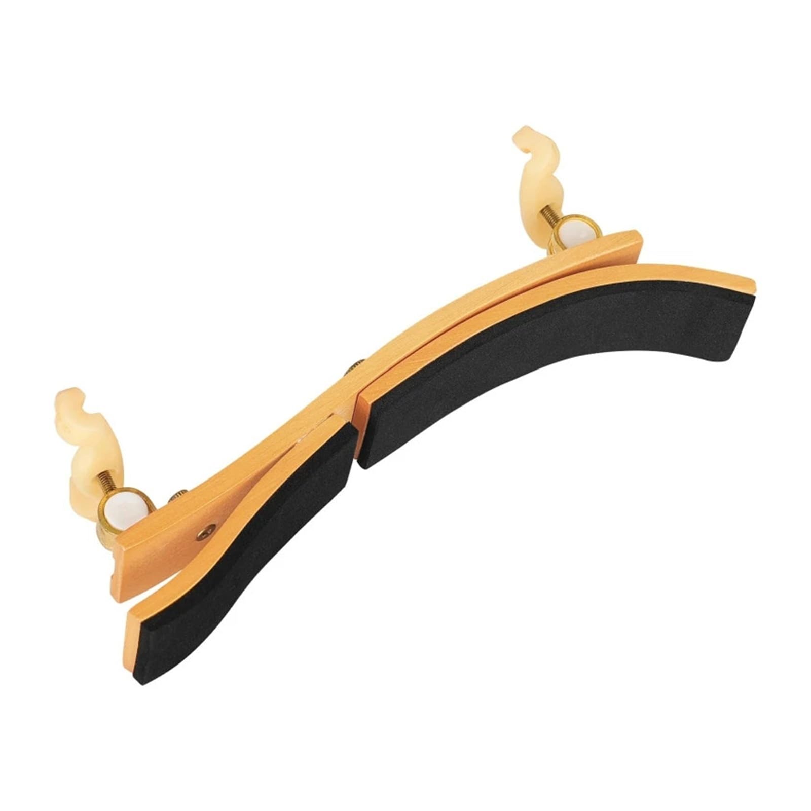 Reposapiés for violín 4/4, soporte ajustable de madera, soporte estable, almohadilla for hombros, accesorios de instrumentos de cuerda