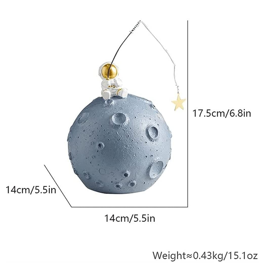 Amazon.co.jp: 貯金箱 かわいい宇宙飛行士の惑星のコインバンク、家の