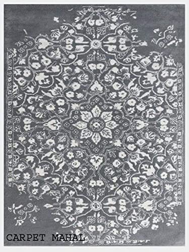 Image of Carpet Mahal Export Quality Handmade Tuffted Pure Woollen Carpet for Hall Living Room Bedroom Size 10 x 14 feet (300X425 Cm) Color-Multi