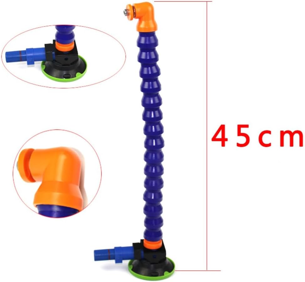 車のへこみ修理ツールストライプ、6 色の検査ライト、調整可能な吸盤、フレキシブル チューブ ブラケット