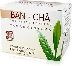 15 Sachês Bancha Cha Verde Torrado Yamamotoyama