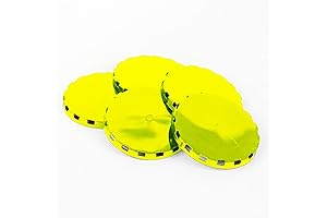 Generic 50 Pack of American Sankey Keg Caps (Yellow)